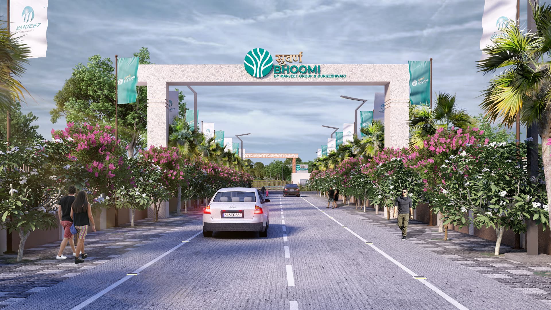 Grand Decorative Entrance Gate I