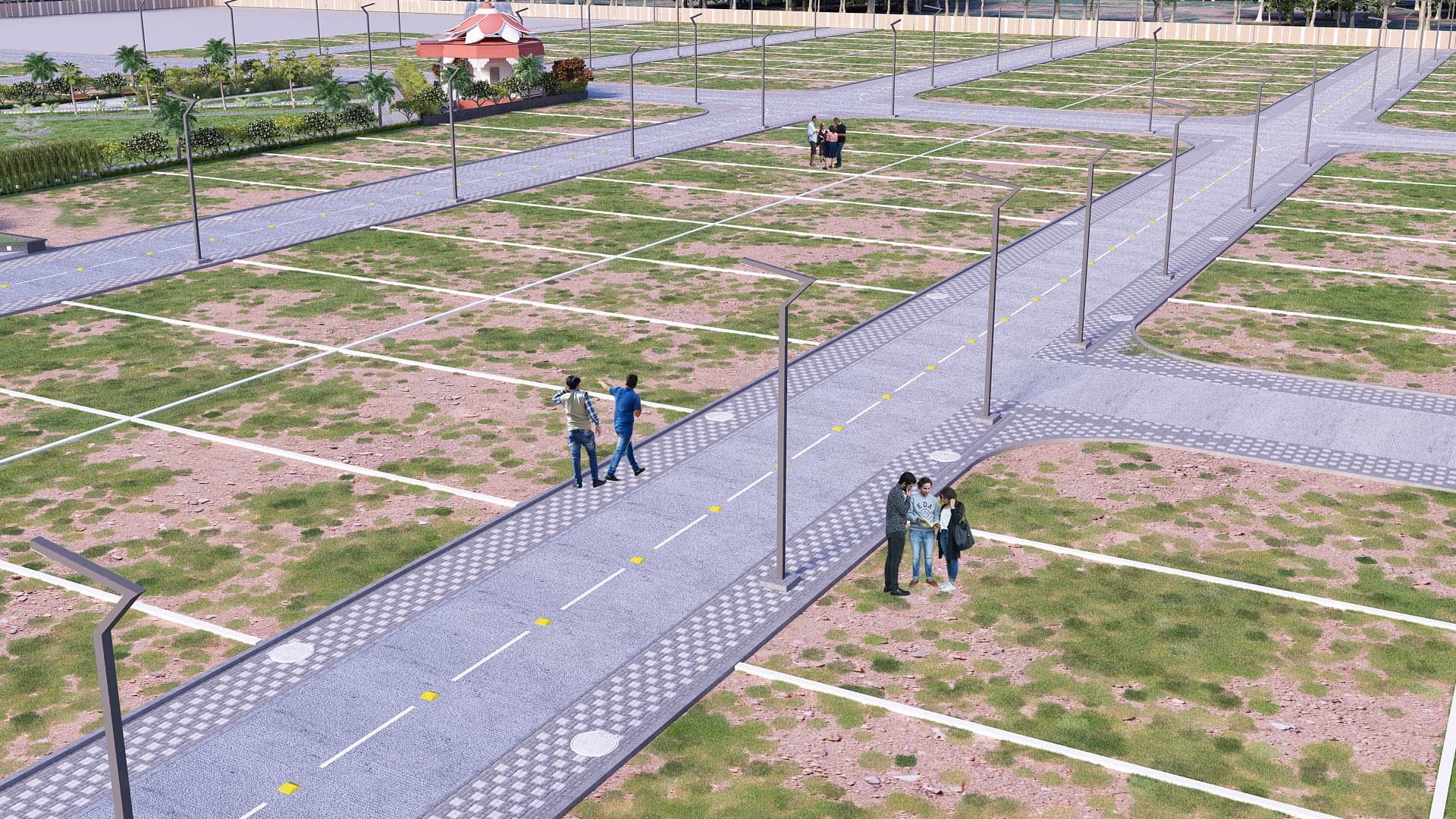 9 Meters and 12 meters Internal Roads